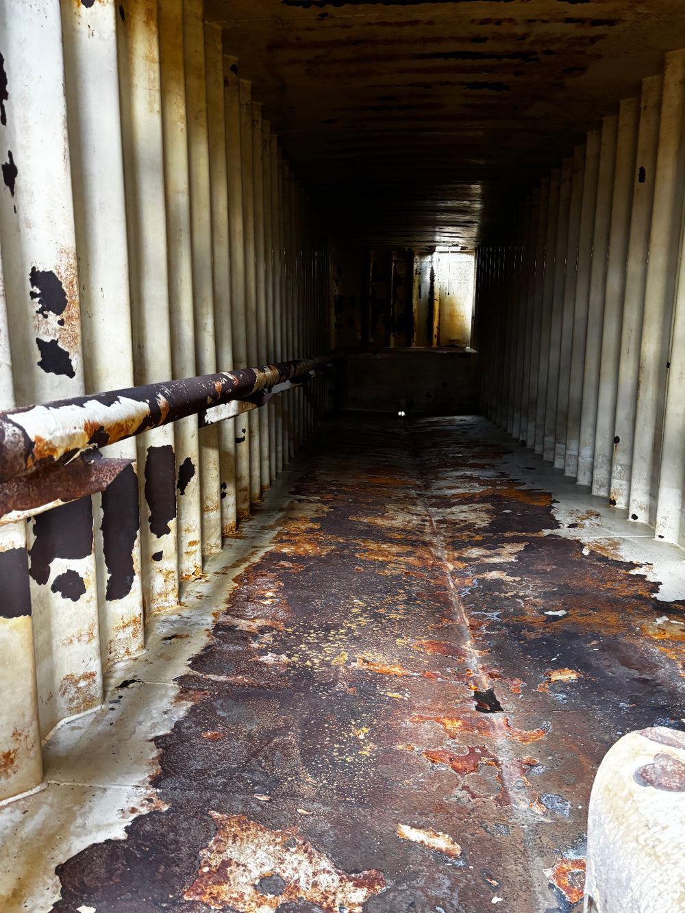 Interior of yellow dragon frac tank #GP53761