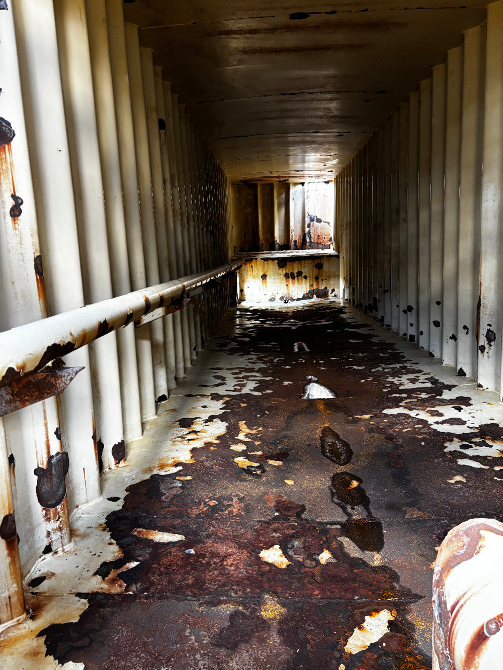 Interior of yellow dragon frac tank #GP53790