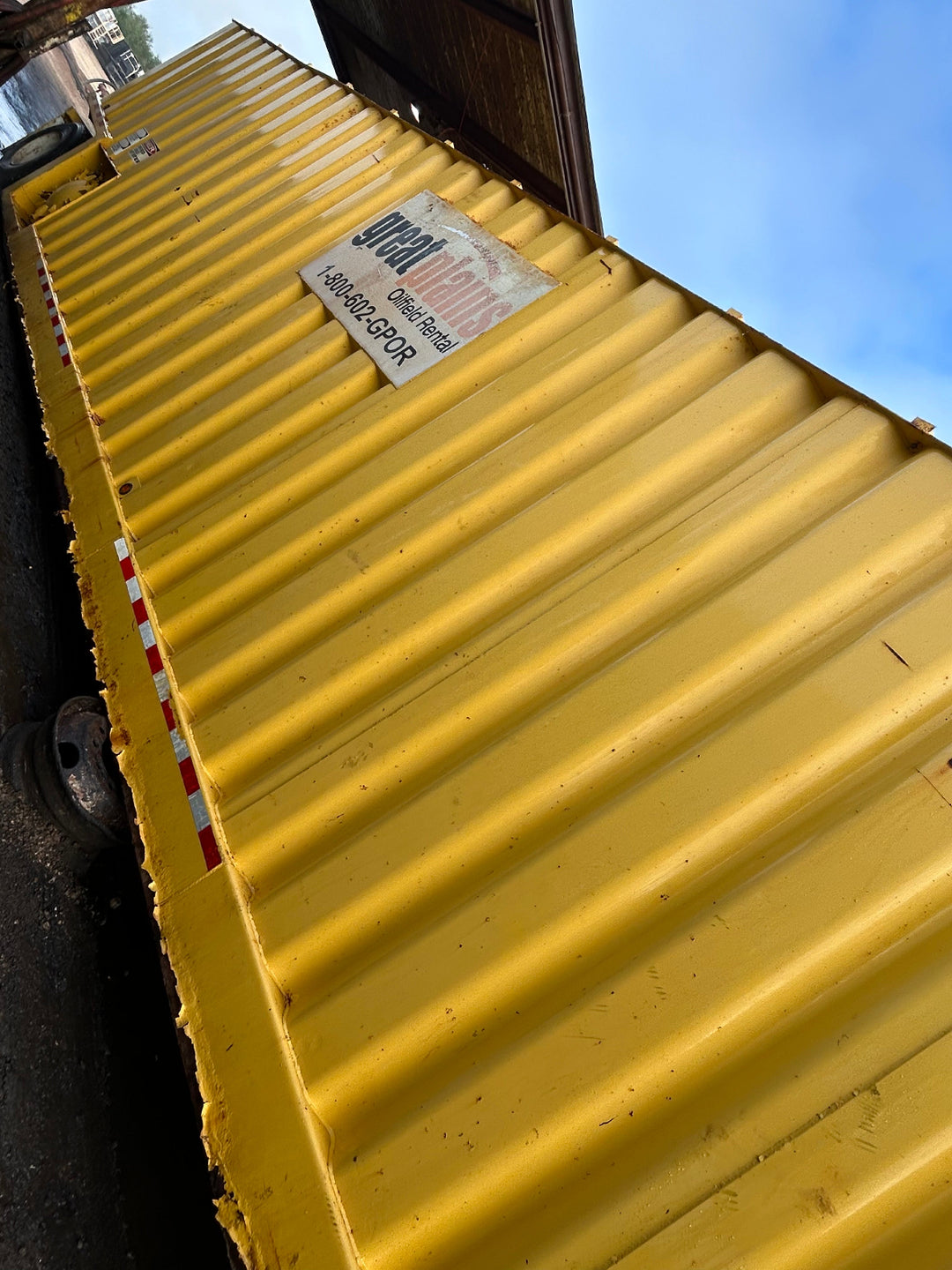 Dragon Flat Roof Frac Tank (GP54123)