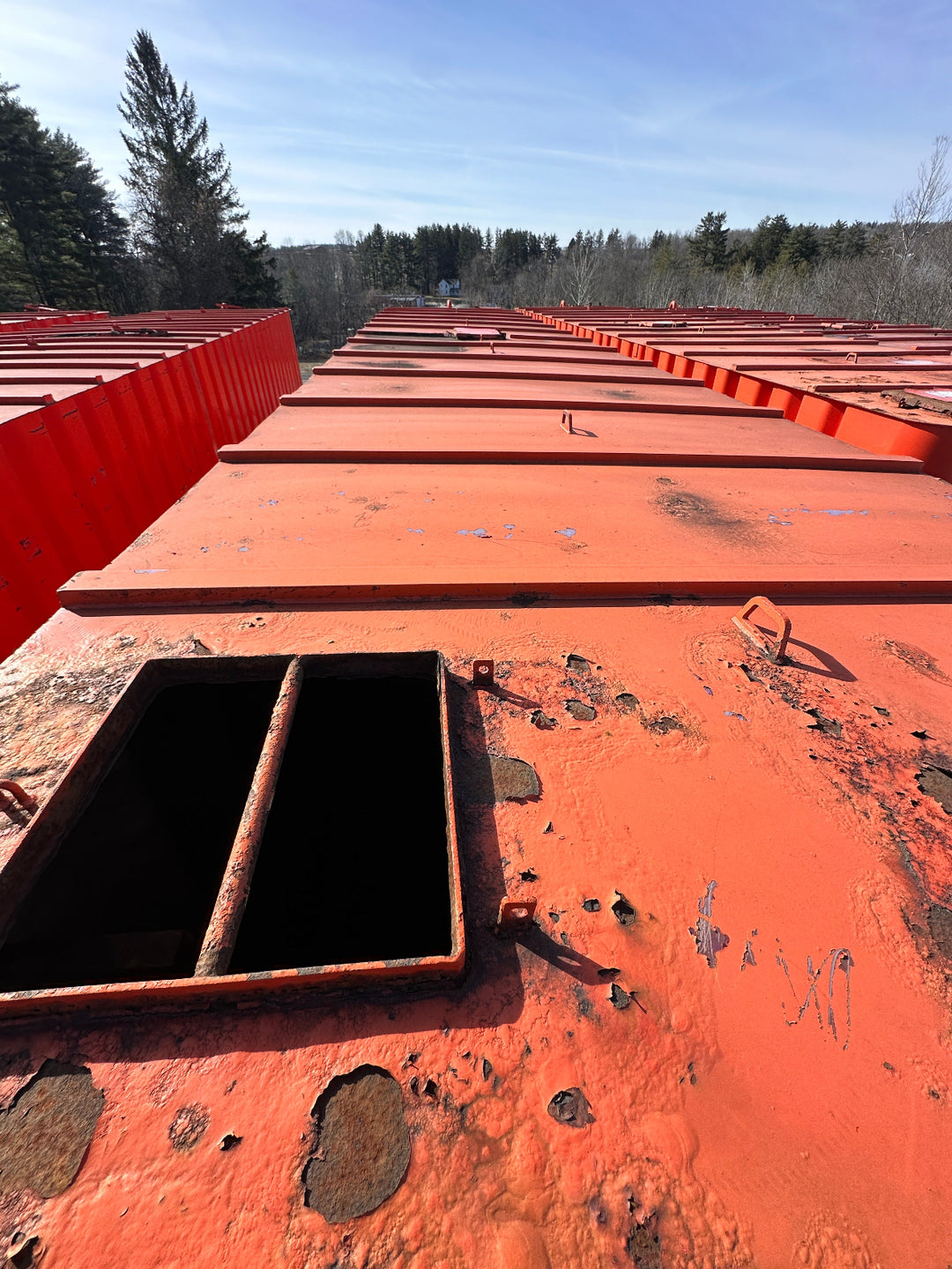 Dragon Flat Roof Frac Tank (27403)