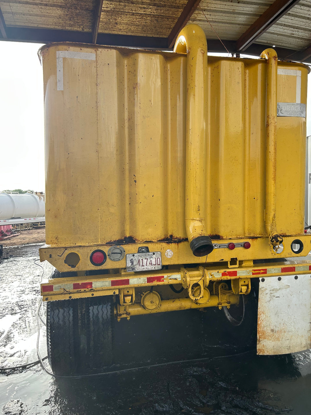 Dragon Flat Roof Frac Tank (GP54123)