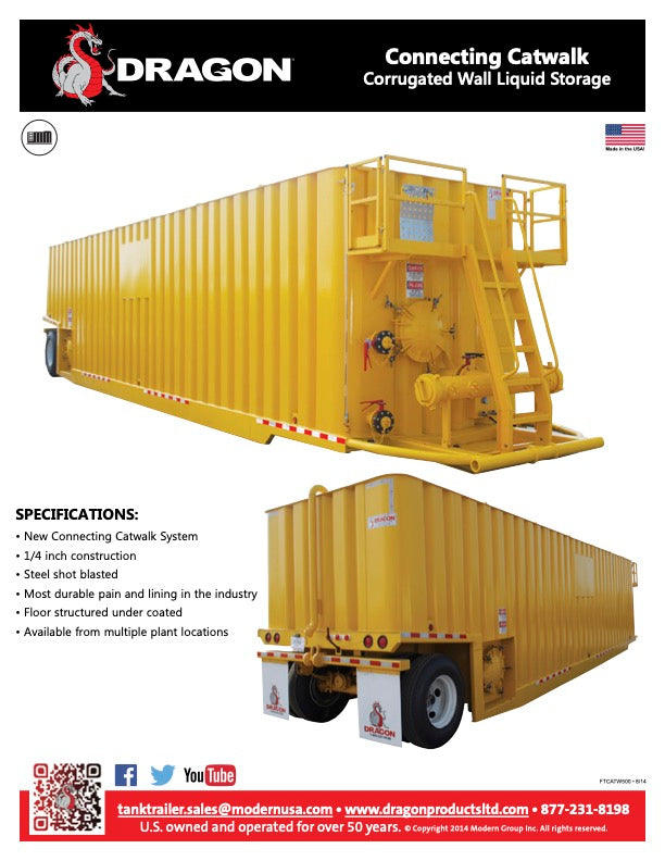 Dragon Flat Roof Frac Tank (GP53751)