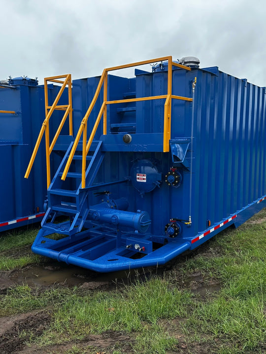 Front of refurbished Wichita frac tank #711205