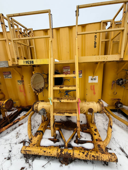 Front of Dragon flat top frac tank #GP53892