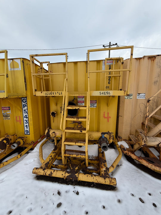 Front of Dragon flat top frac tank #GP54056