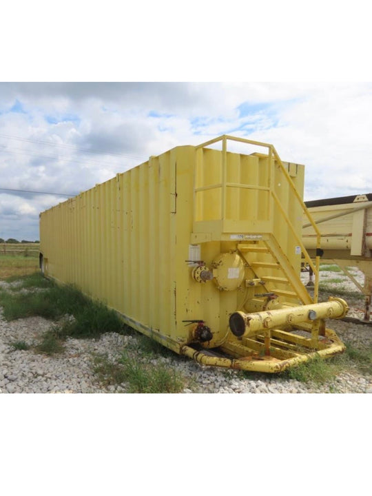 Front of Wichita flat top frac tank #0753979