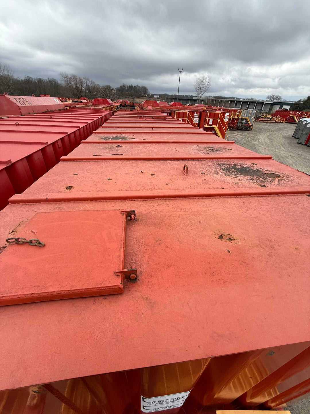 Dragon Flat Roof Frac Tank (5110)