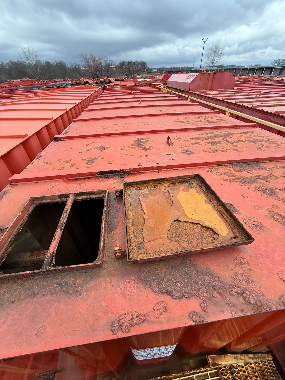 Dragon Flat Roof Frac Tank (1452)