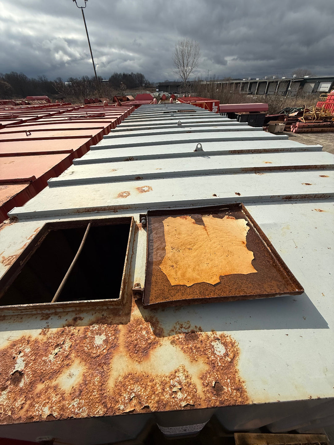 Dragon Flat Roof Frac Tank (5556)