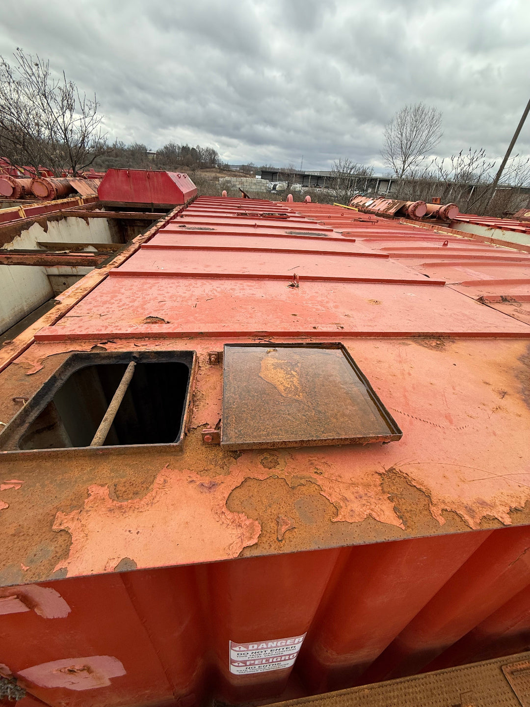Dragon Flat Roof Frac Tank (1484)