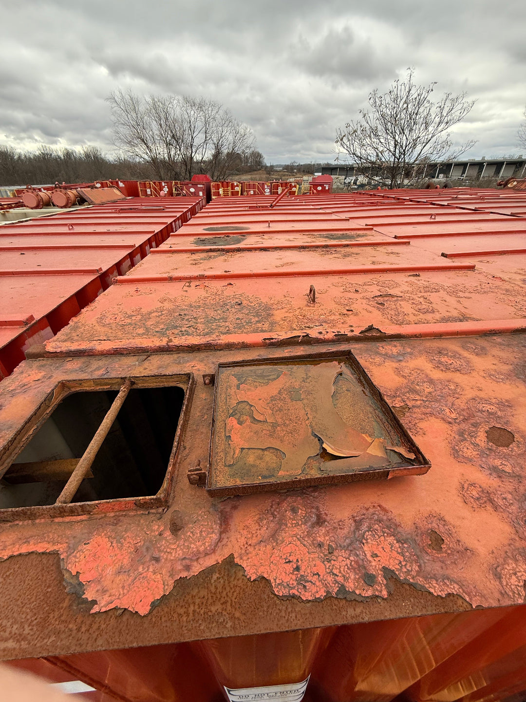 Dragon Flat Roof Frac Tank (5124)