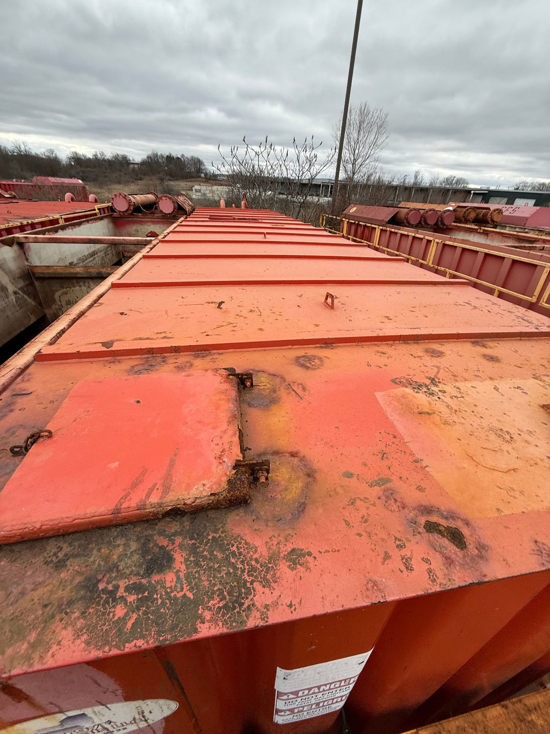 Dragon Flat Roof Frac Tank (1373)