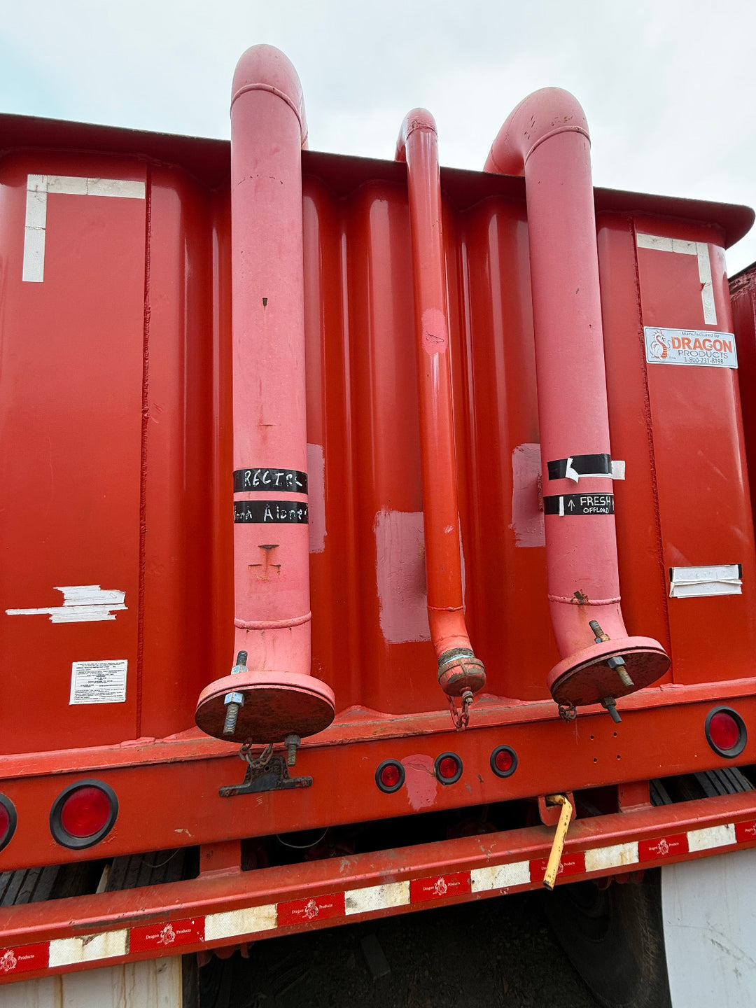 Dragon Flat Roof Frac Tank (1373)