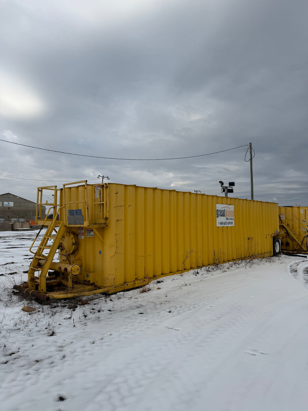 Dragon Flat Roof Frac Tank (GP54077)