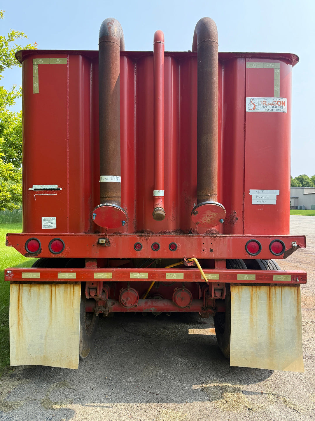 Dragon Flat Roof Frac Tank (1445)