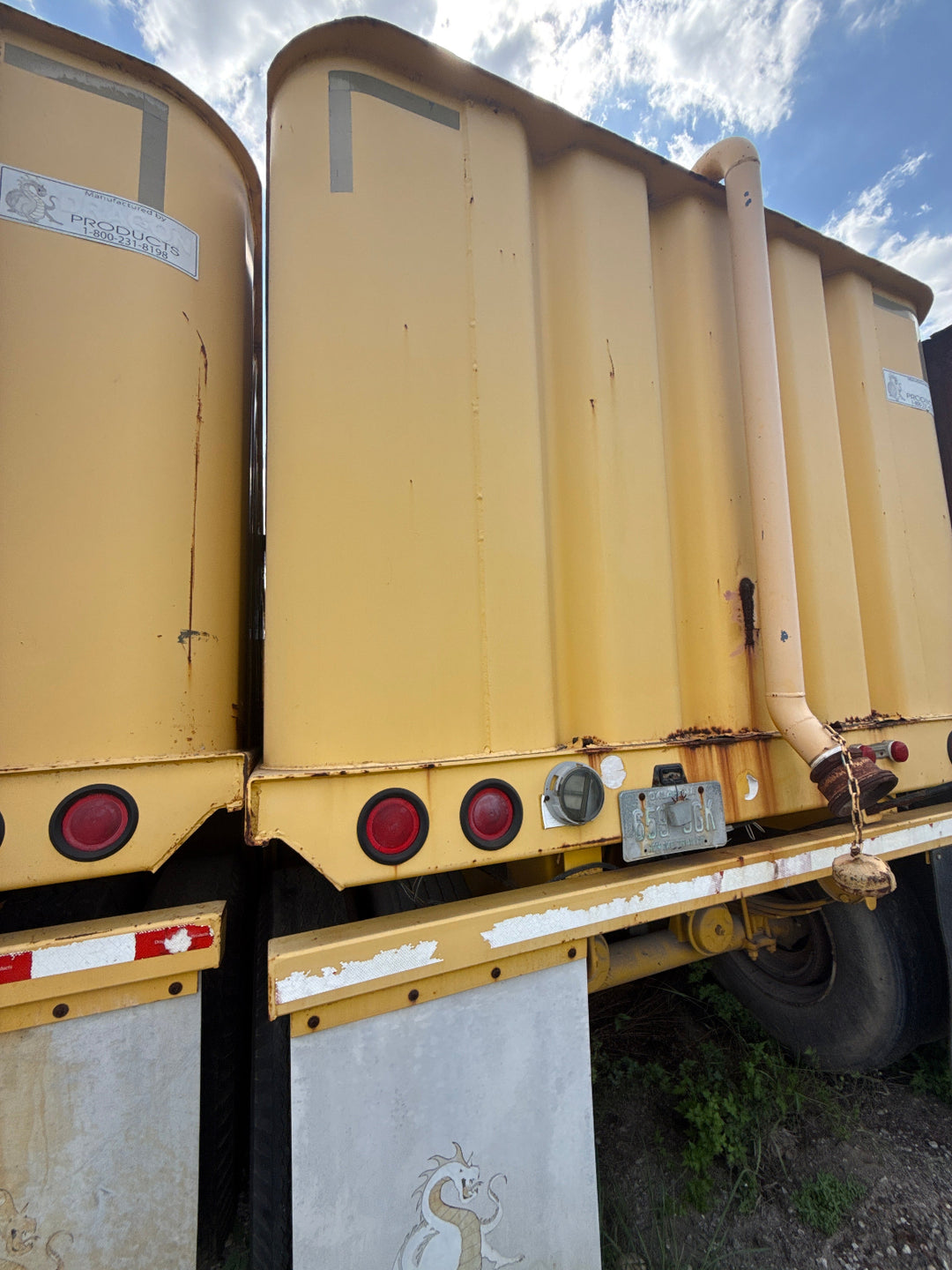 Dragon Flat Roof Frac Tank (GP53313)