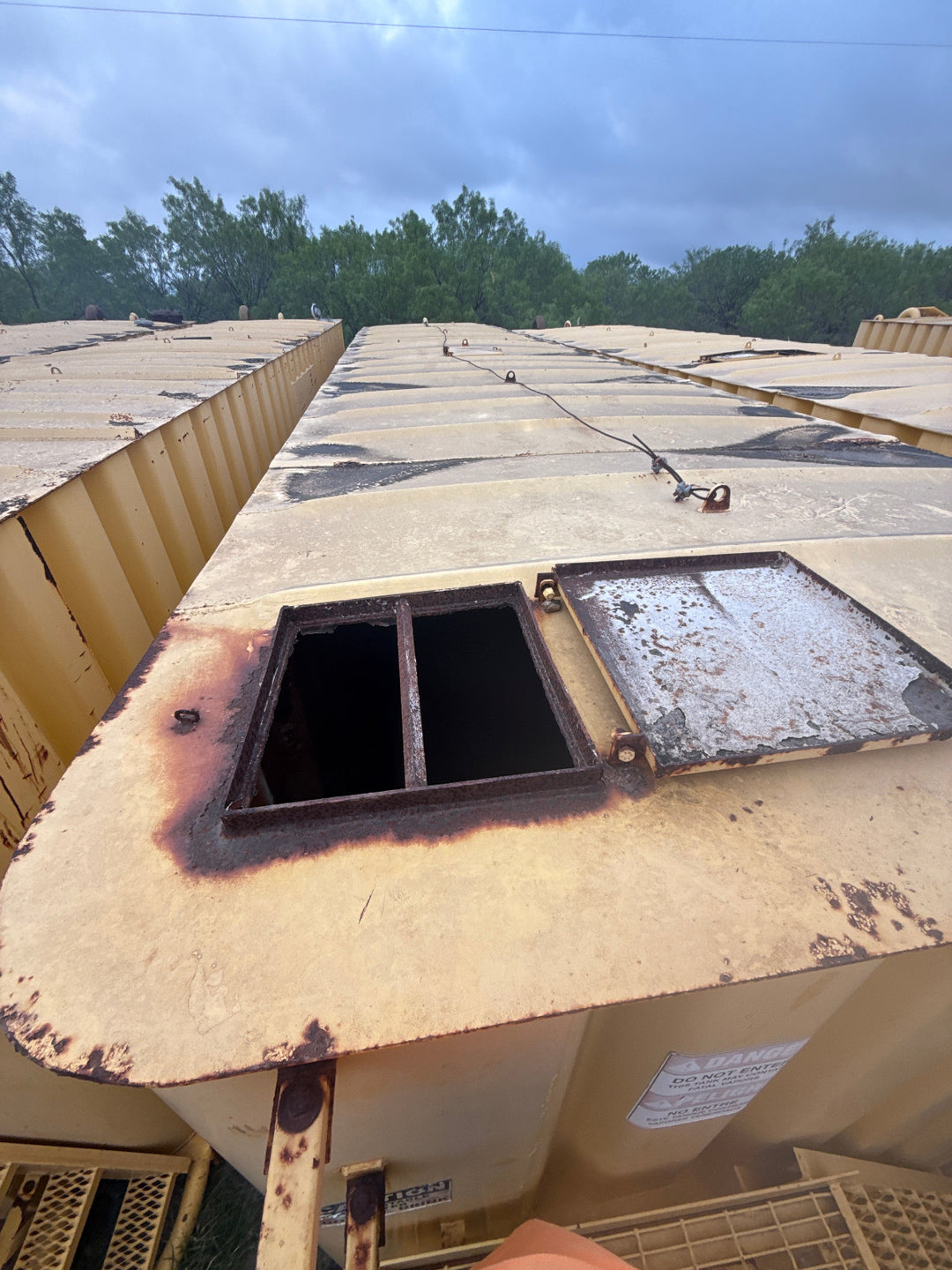 Dragon Flat Roof Frac Tank (GP53384)
