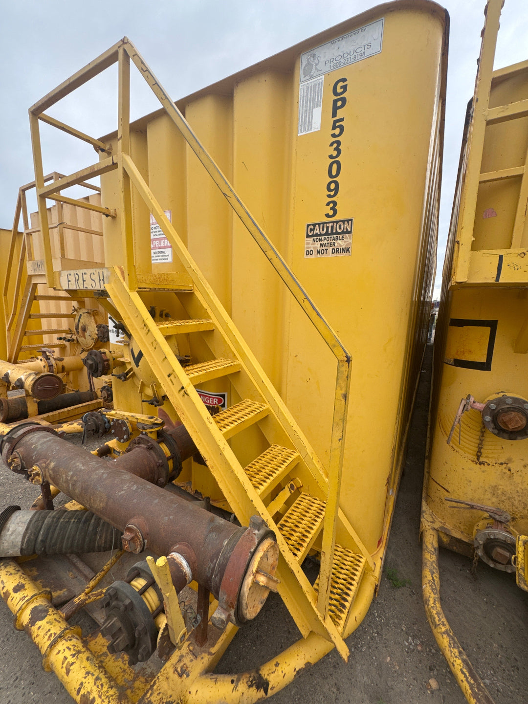 Dragon Flat Roof Frac Tank (GP53093)