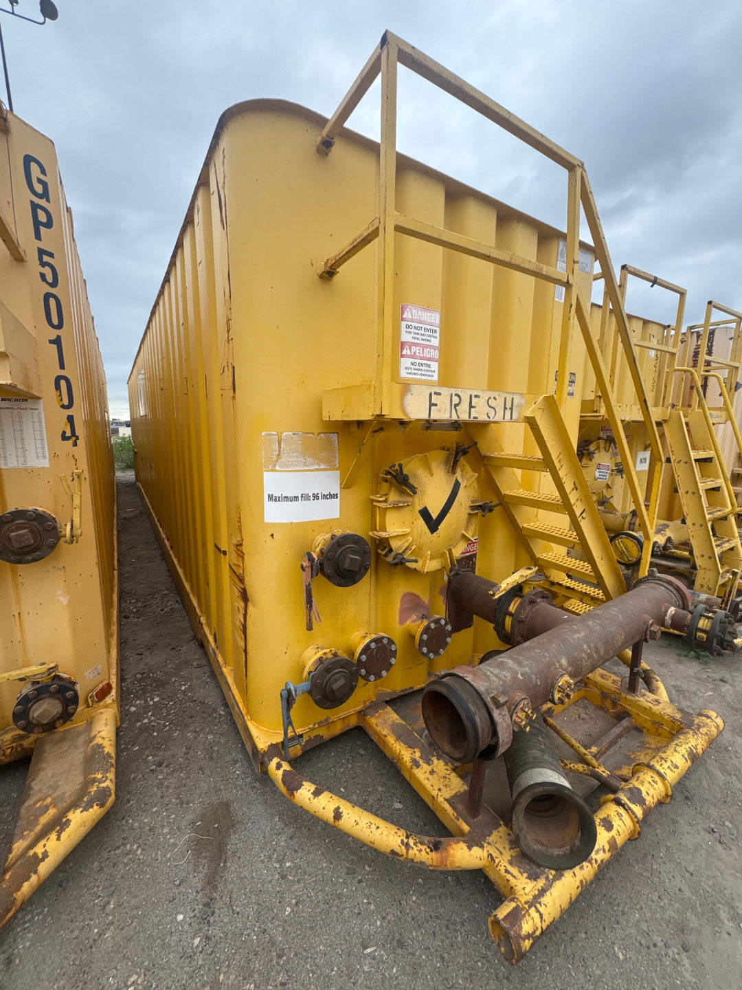 Dragon Flat Roof Frac Tank (GP53093)