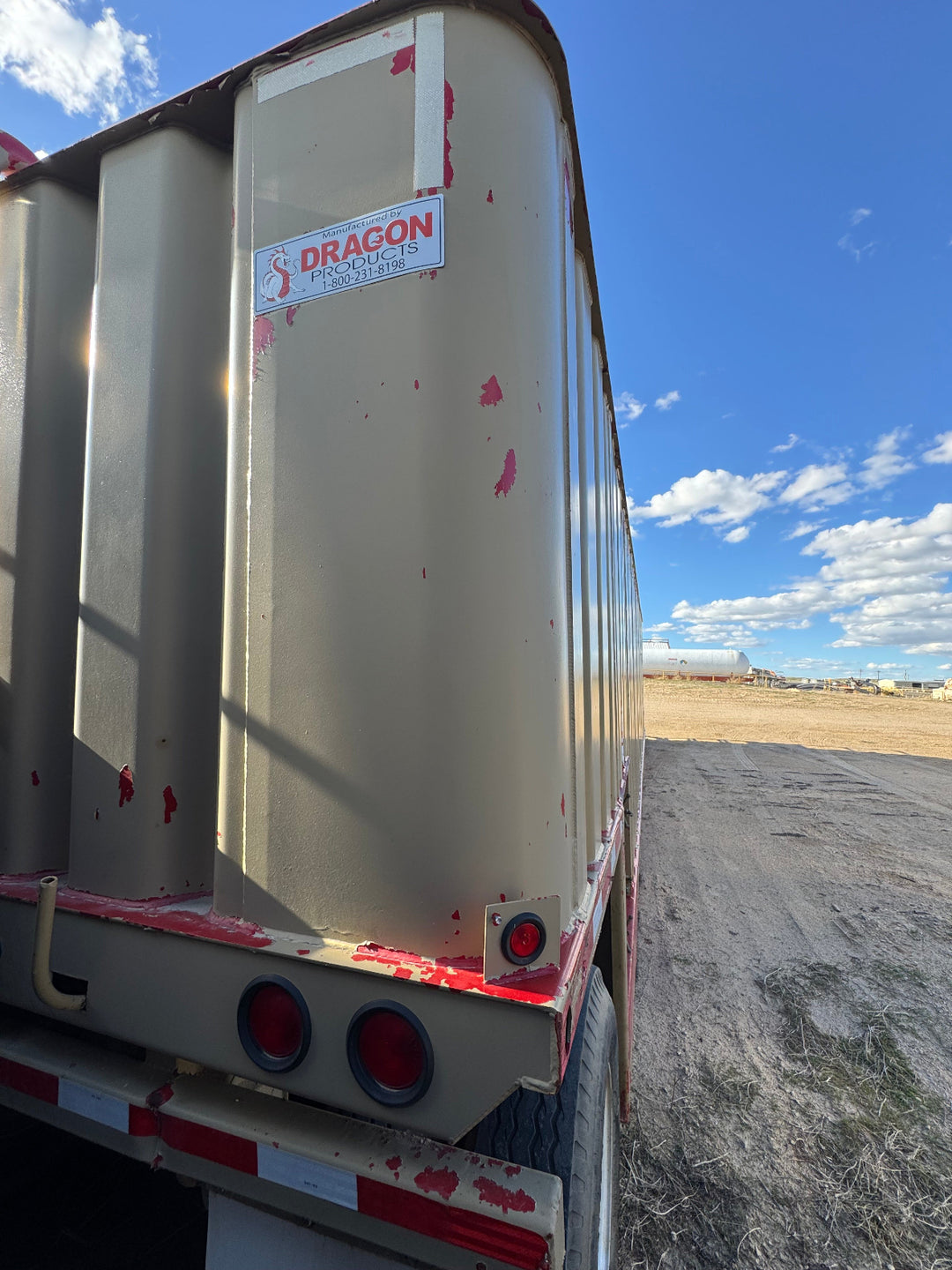 Dragon Flat Roof Frac Tank (FM1333)