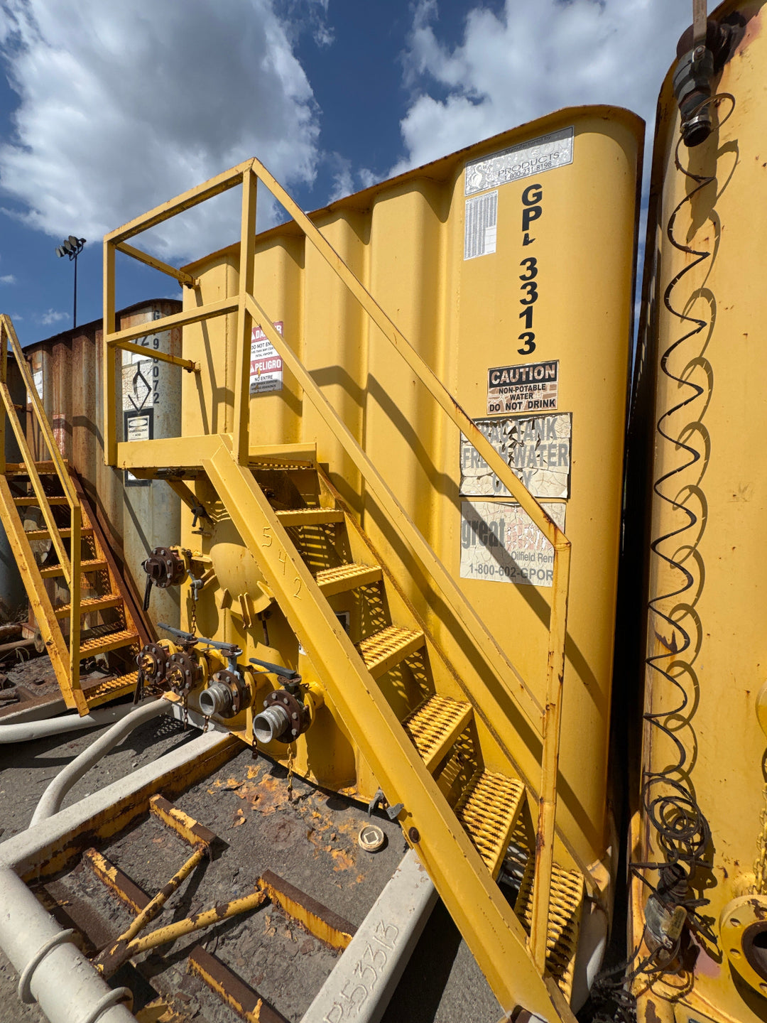 Dragon Flat Roof Frac Tank (GP53313)