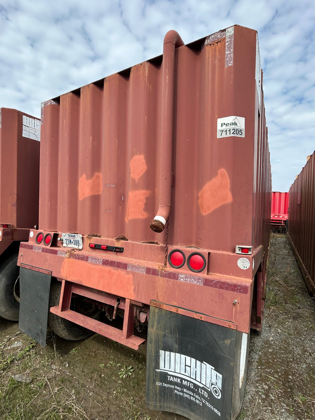 Wichita Flat Roof Frac Tank (#711205)