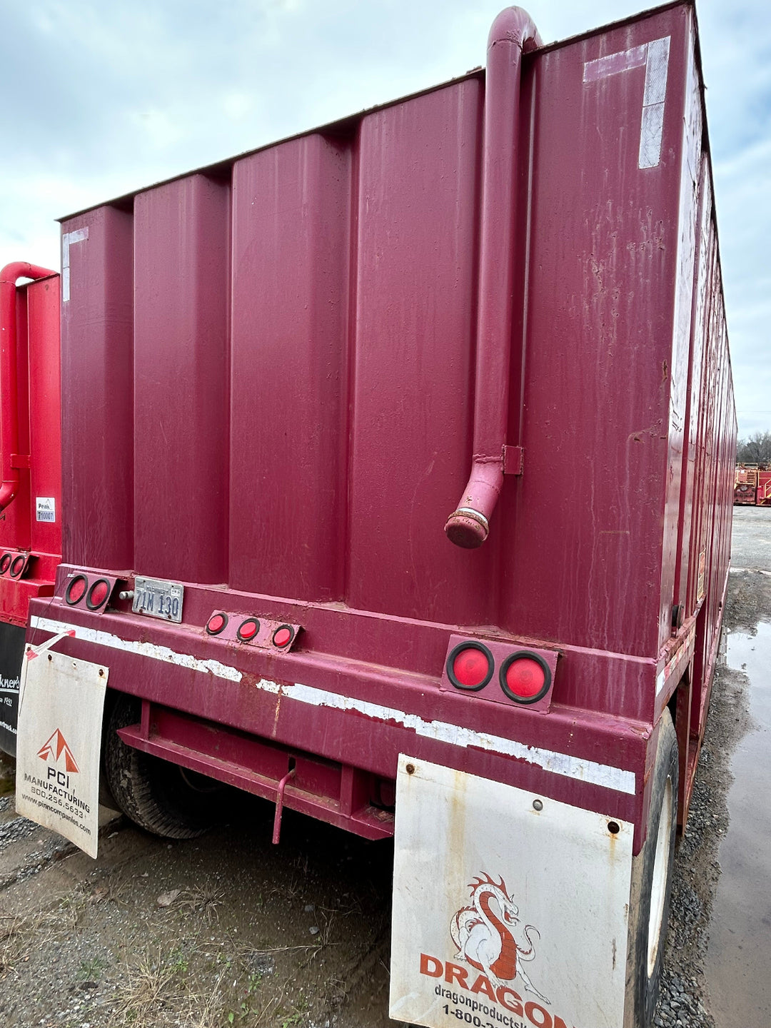 Dragon Flat Roof Frac Tank (#F6072)