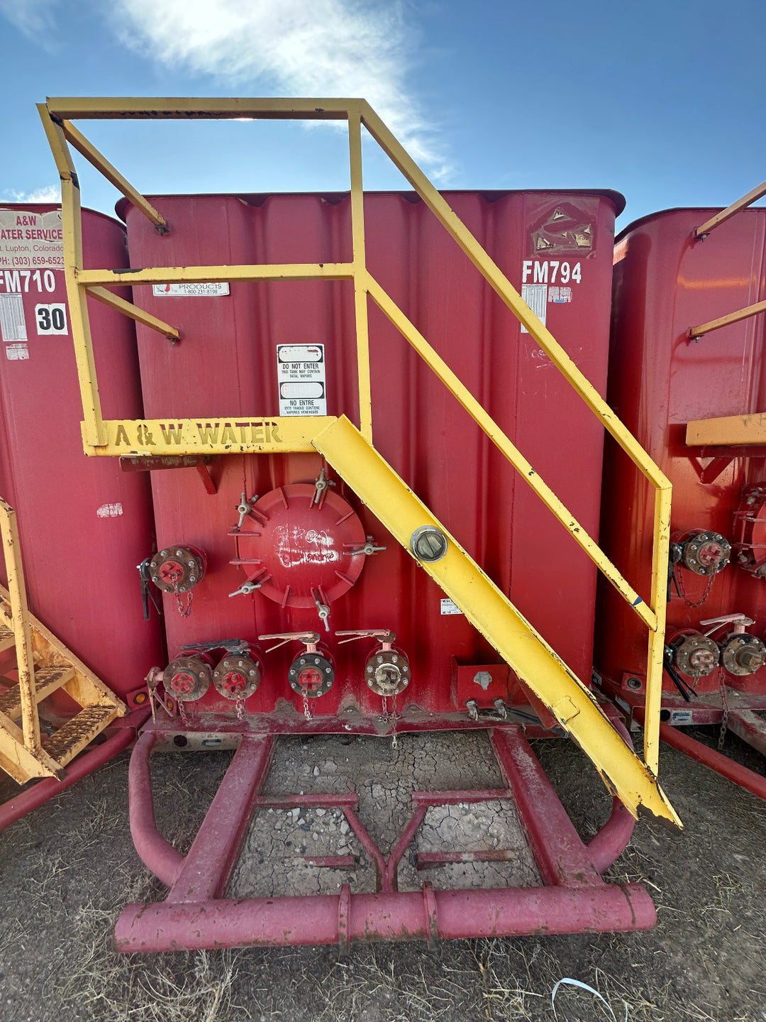 Dragon Flat Roof Frac Tank (FM794)