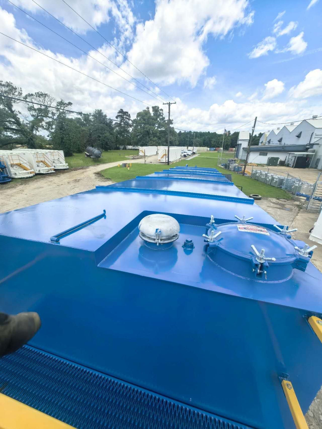 Refurbished Flat Roof Frac Tank