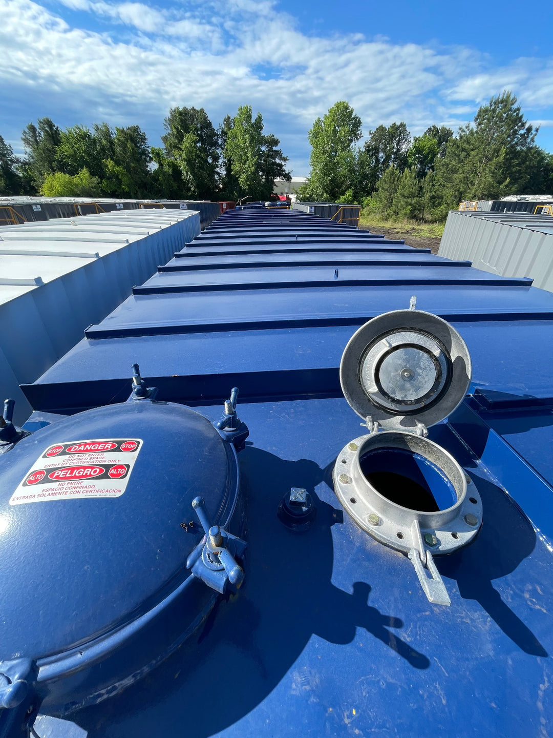 Dragon Flat Roof Frac Tank (442)