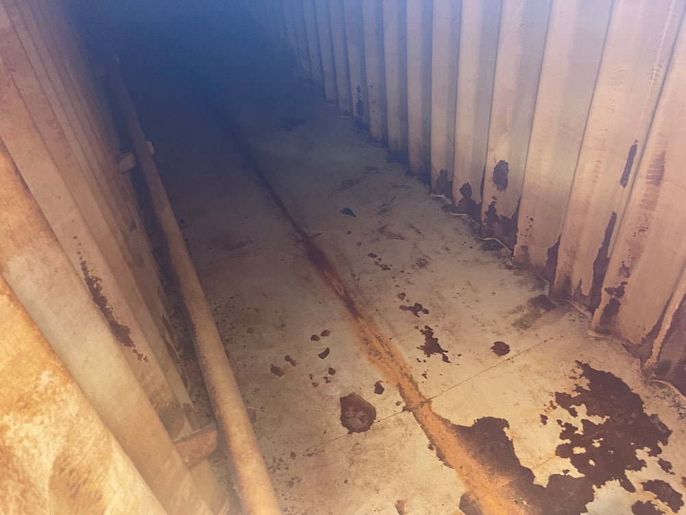 Interior of Dragon flat top frac tank #FM1478