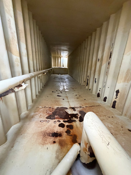 Interior of Dragon flat top frac tank #GP54056