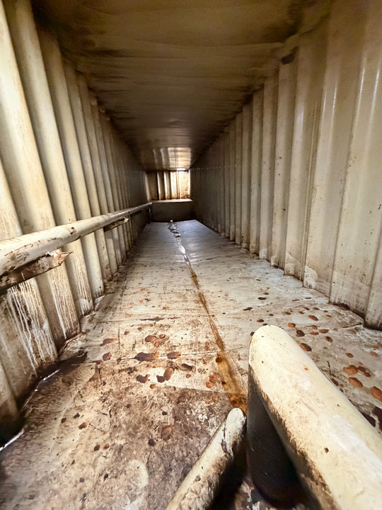 Interior of Dragon flat top frac tank #GP53760