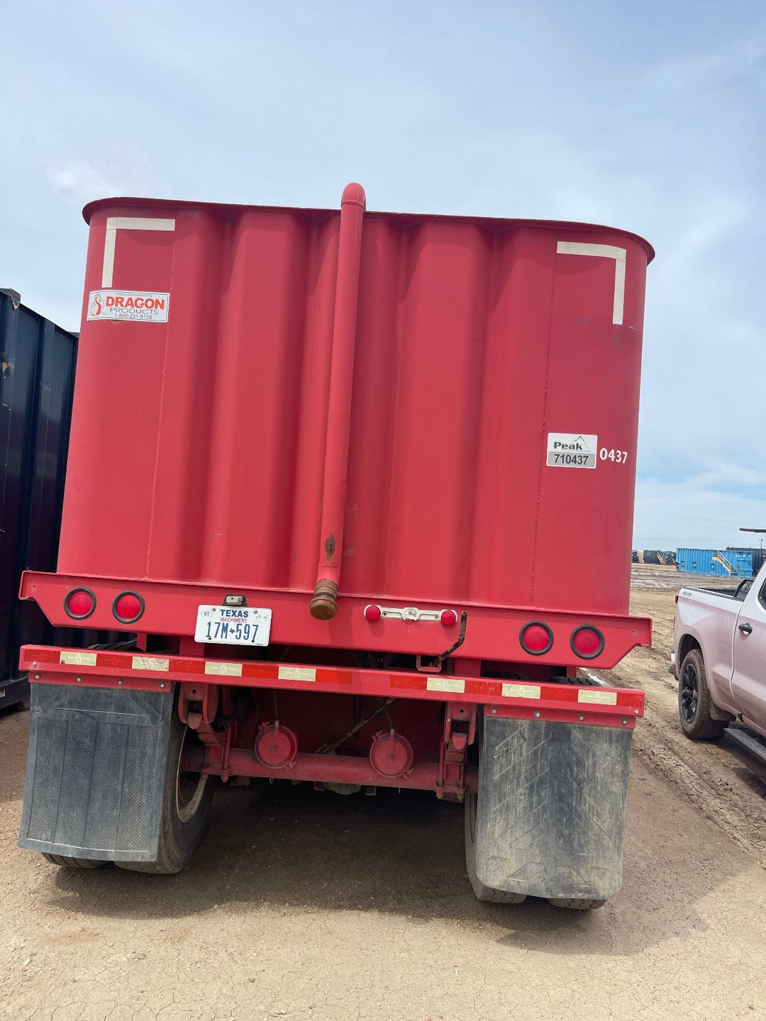 Dragon Flat Roof Frac Tank (710437)