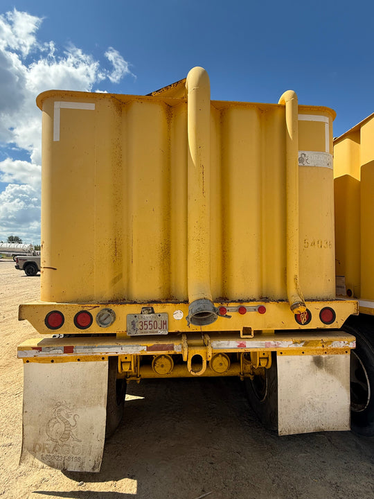 Rear of Dragon flat top frac tank #1002